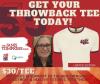 Purchase your throwback tee in support of CPDMHF